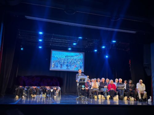 Cérémonie des vœux du Maire de Duclair - Mr Jean DELALANDRE